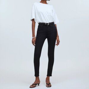 Black 10" High-Rise Skinny Jeans Madewell - Size 28